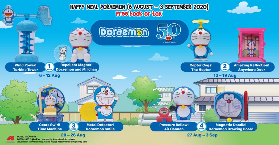 mcdo doraemon happy meal