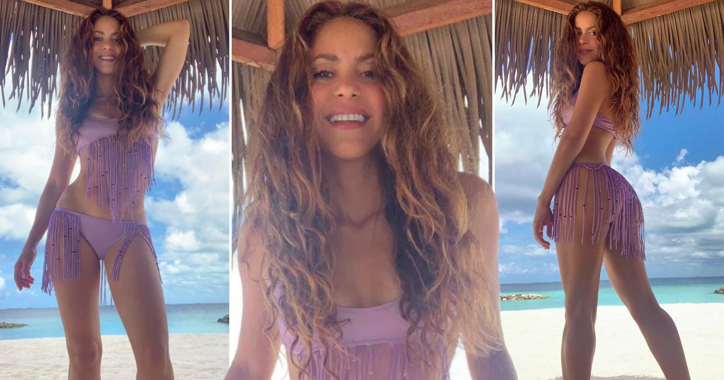 Shakira designs her own bikini and looks amazing in it, naturally | Nestia