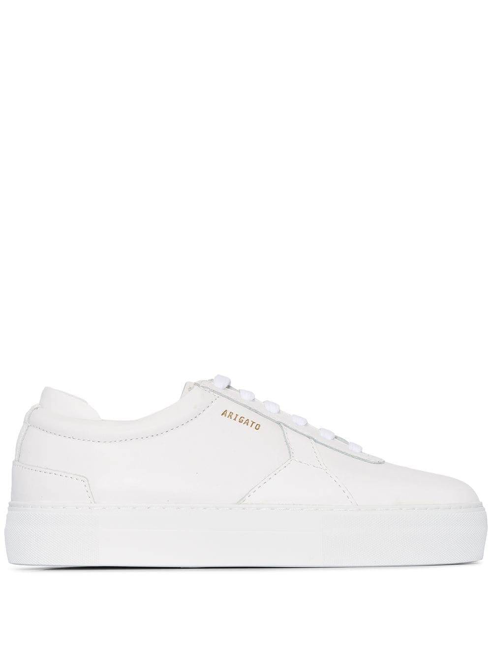 3 inch white platform sneakers
