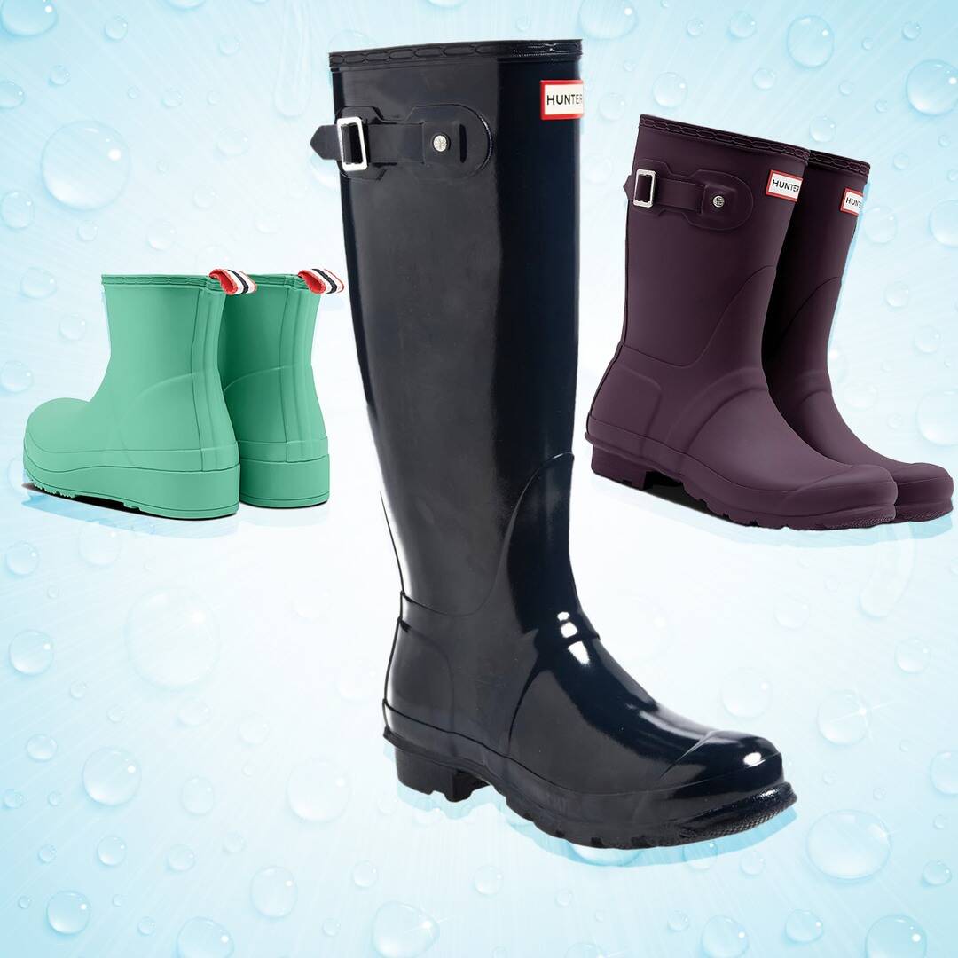 discount hunter rain boots