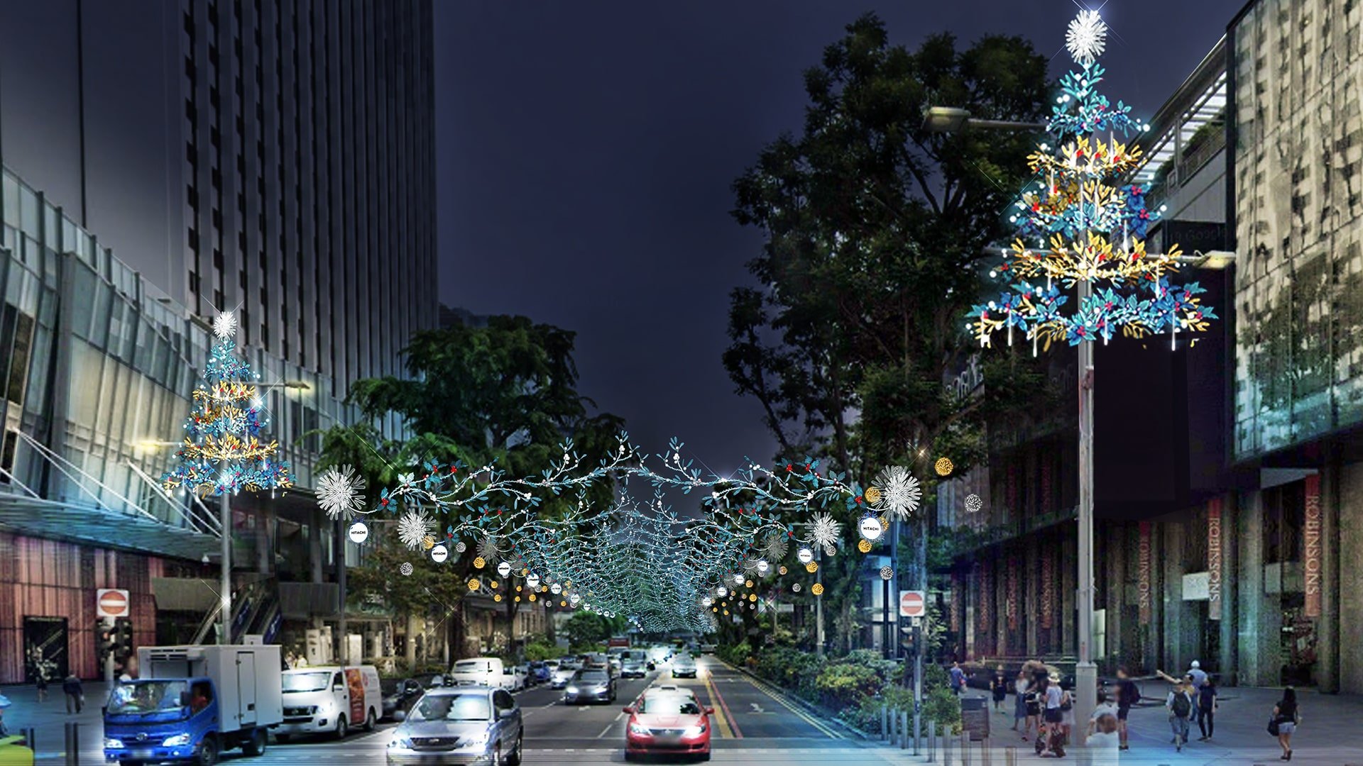 Orchard Road christmas lights to go up on 13 nov, will have virtual