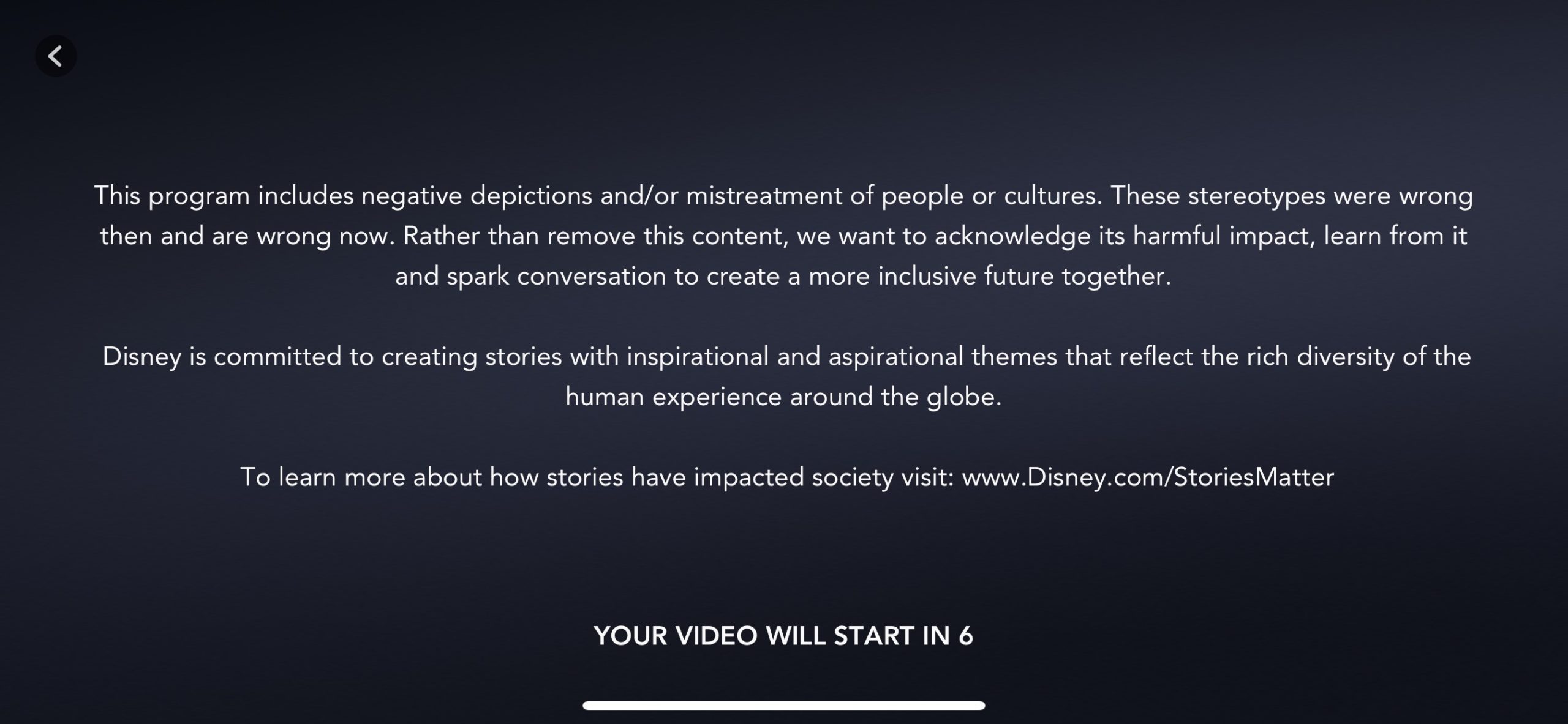 Disney Adds New Content Advisory Warning Before Some Older Films Nestia 