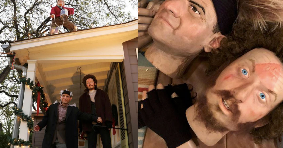 Guy Goes Viral For Transforming His Place Into The House From Home Alone Nestia - Home Alone Decorations Guy Goes Viral For Transforming His Place Into The House From Home Alone Nestia - Home Alone Decorations