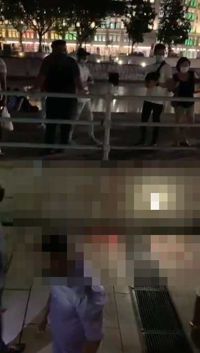 Clarke Quay fight on 19 Dec turns violent, 5 arrested & 3 ...