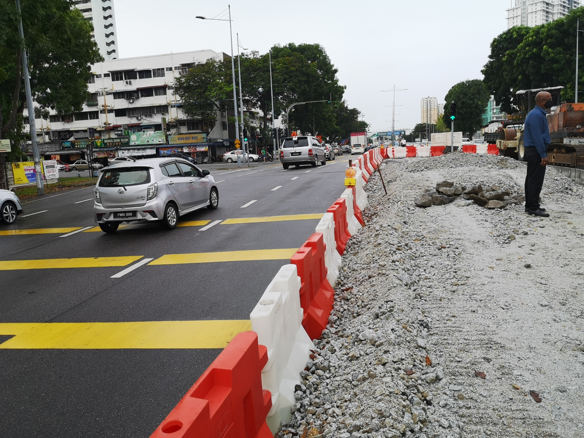 敦林大道道路加固后减缓下沉让驾驶人士有平坦道路使用 Nestia