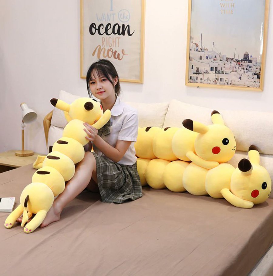 pikachu centipede plush