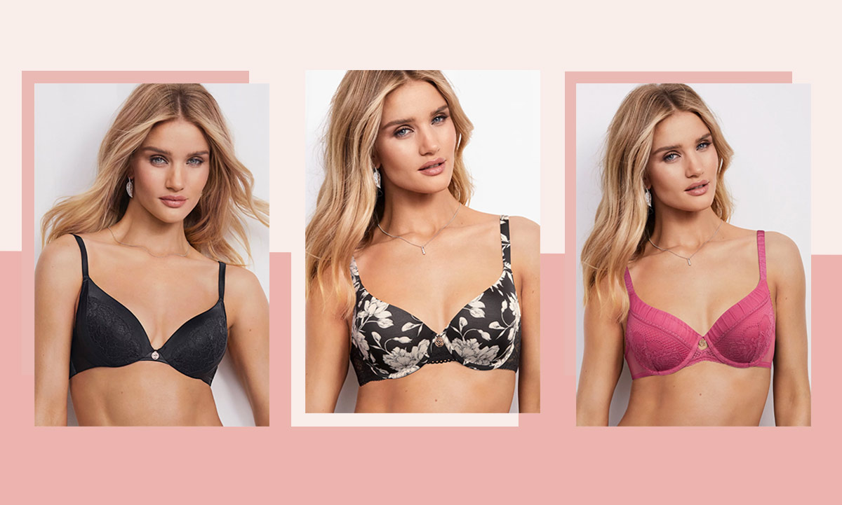 The new M&S Rosie Huntington-Whiteley bras are gorgeous for spring -  HerFamily