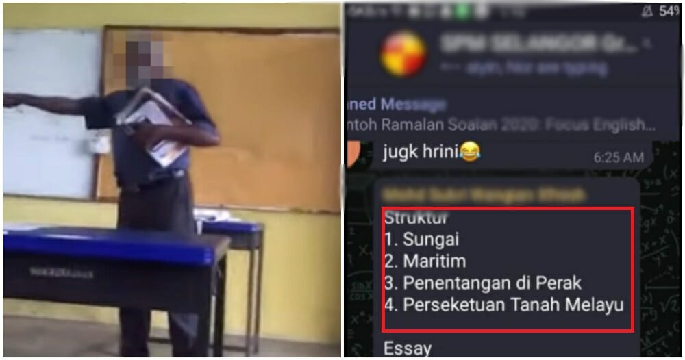 I Don T Want To Retake Spm Sejarah Paper Allegedly Leaked Students Angry Nestia