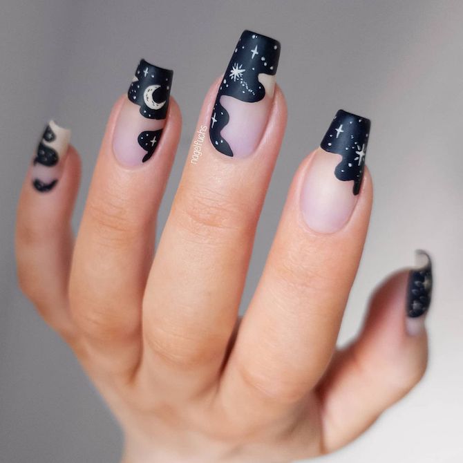 Best Nail Art Trends In 2021: All About The Negative Space French Manicures  Spotted On Instagram | Nestia