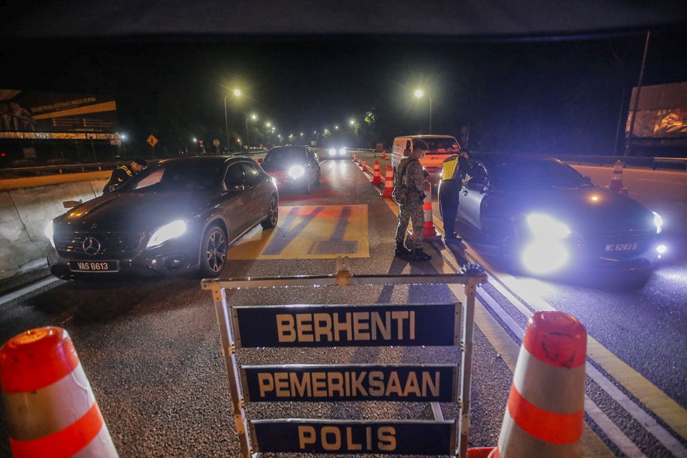 Kl Police Mounting Roadblocks At Nine Locations To Enforce Mco Nestia