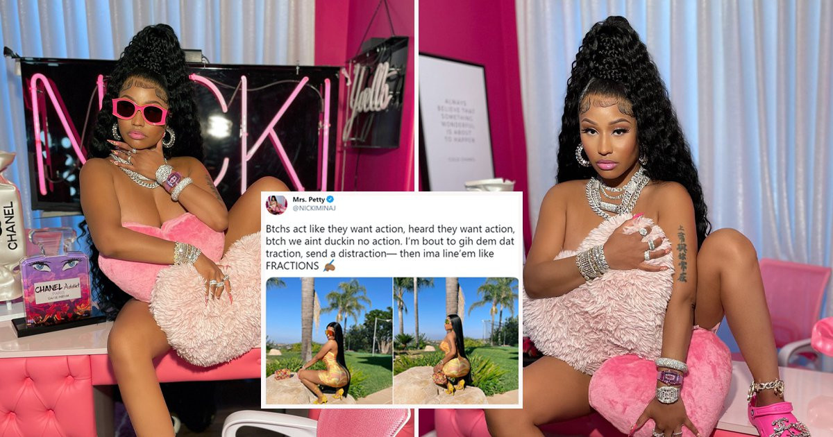 Nicki Minaj Porn Captions - Nicki Minaj fans are already memorizing her 'new lyrics' as rapper appears  to tease single | Nestia