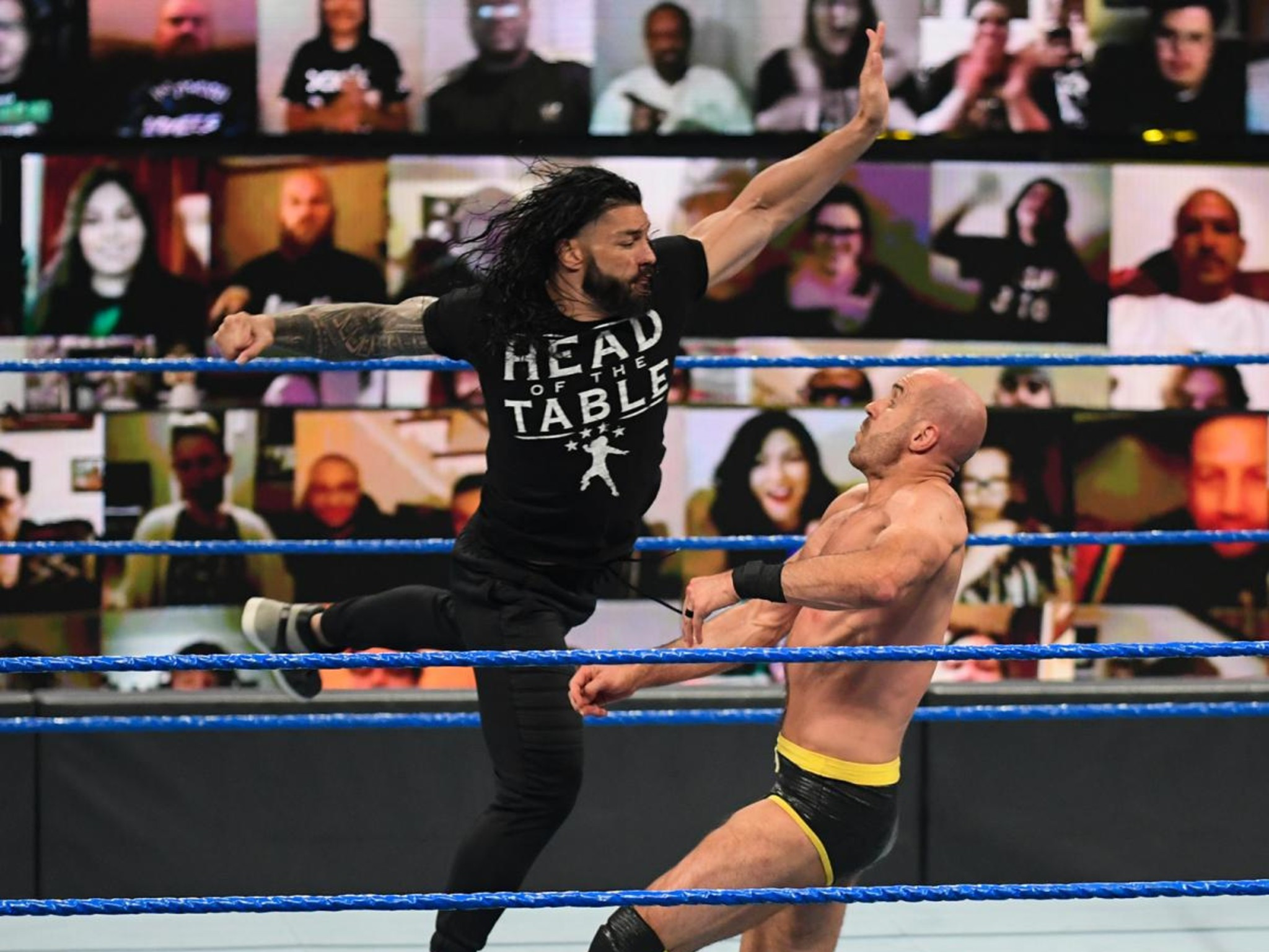 Wwe Smackdown Results Grades Roman Reigns Screws Jimmy Uso Against Cesaro New Champions Crowned Nestia