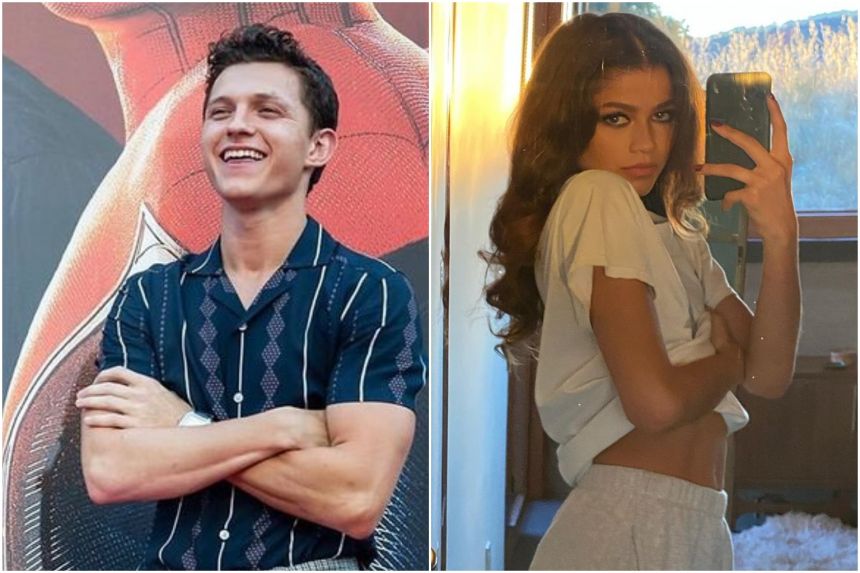 Spider-Man's Tom Holland and Zendaya spotted sharing kiss in car | Nestia