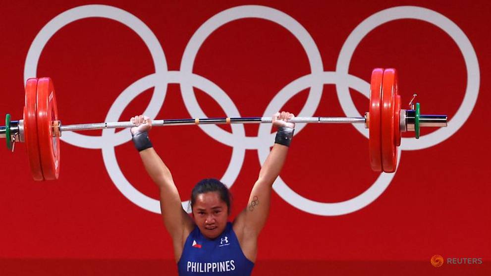 Olympics-Weightlifting-Diaz wins first ever Olympic gold ...