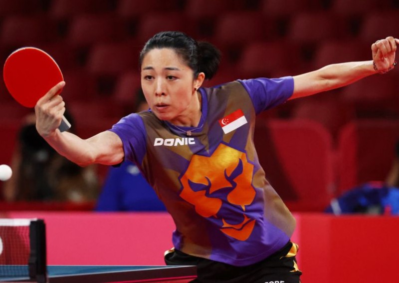 Table tennis: Singapore paddler Yu Mengyu one win away ...