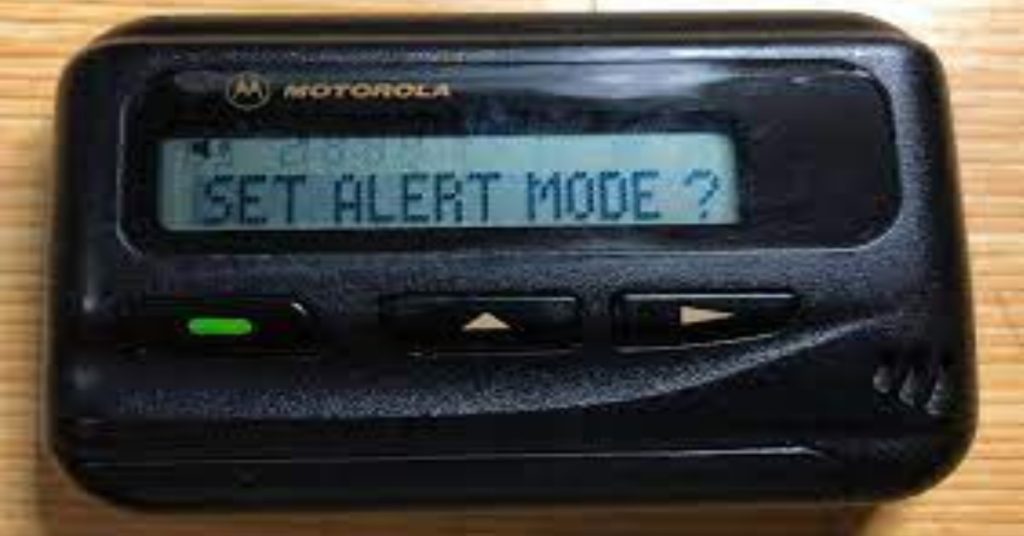 Old school pager and paging codes brings back old memories Nestia