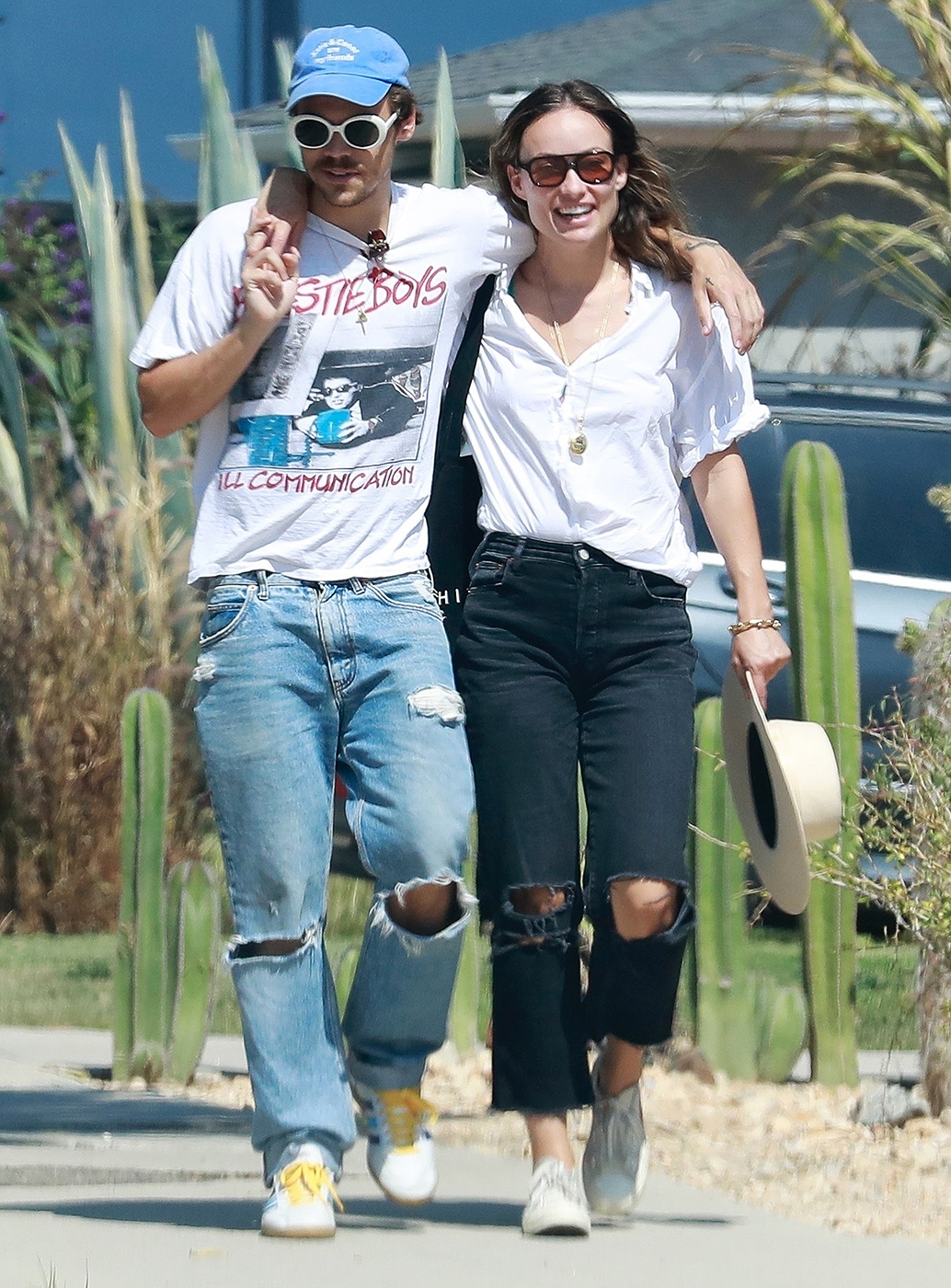 Harry Styles And Olivia Wilde Perfect Their Coordinating Couples Style 