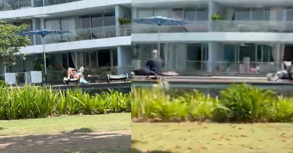 Sentosa cove condo residents no wear mask lepak one corner | Nestia