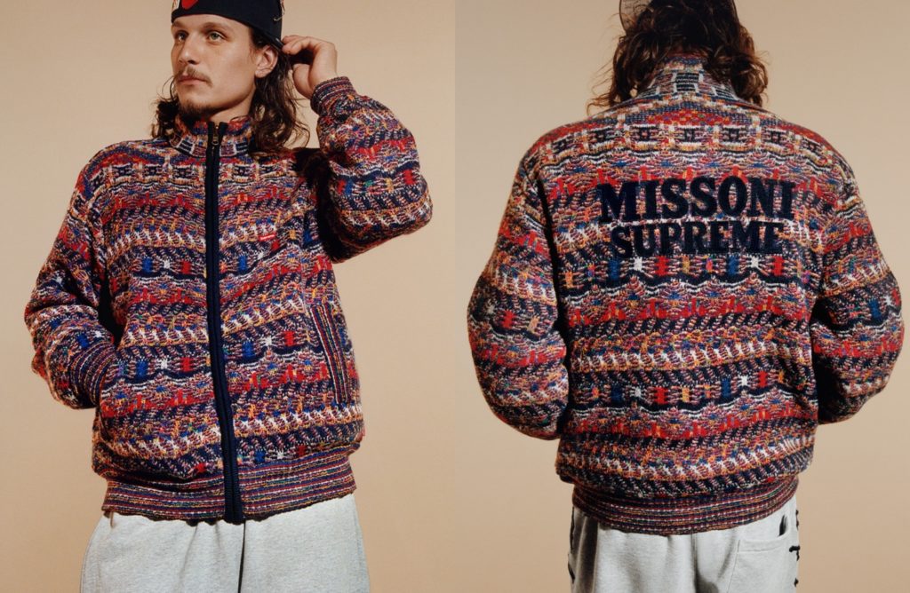 Supreme ×Missoni Reversible Knit Jacket melodiapet.com.br