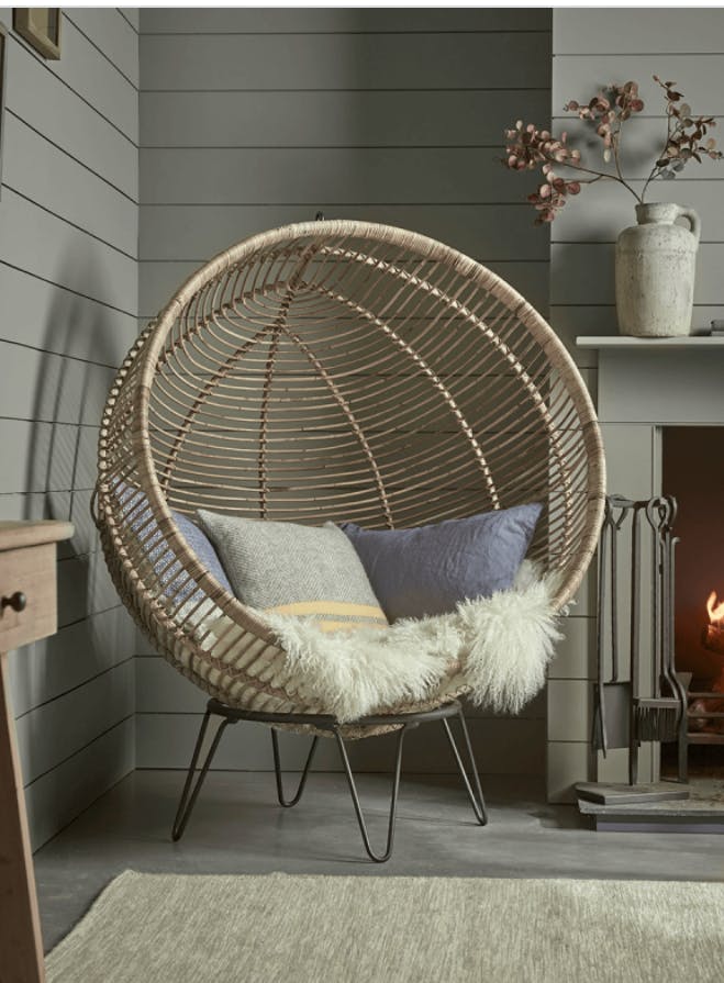 cocoon chair rattan