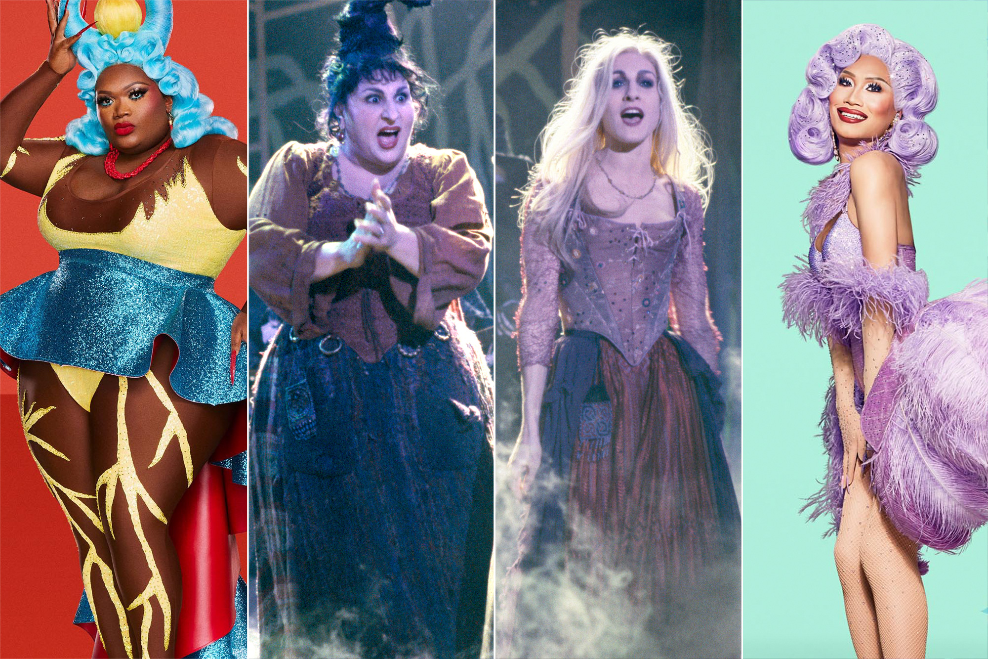 Drag Race Stars Kornbread Kahmora Hall Join Hocus Pocus 2 As Drag Mary And Sarah Nestia 