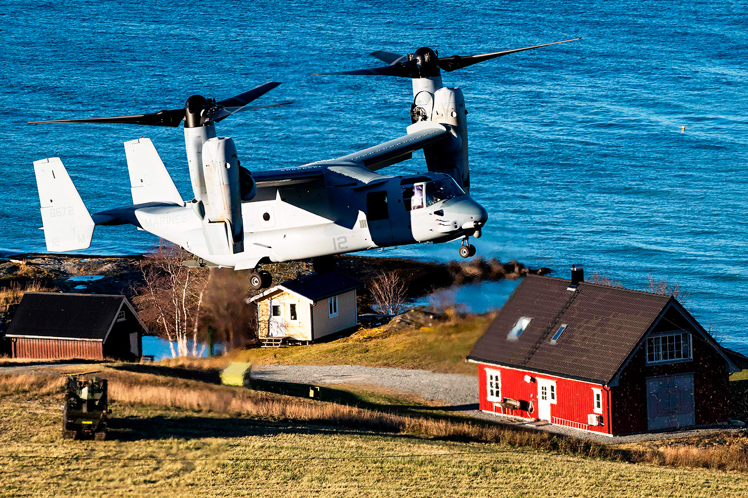 U.S. Marines Lose 4 Members During NATO Training Following Osprey