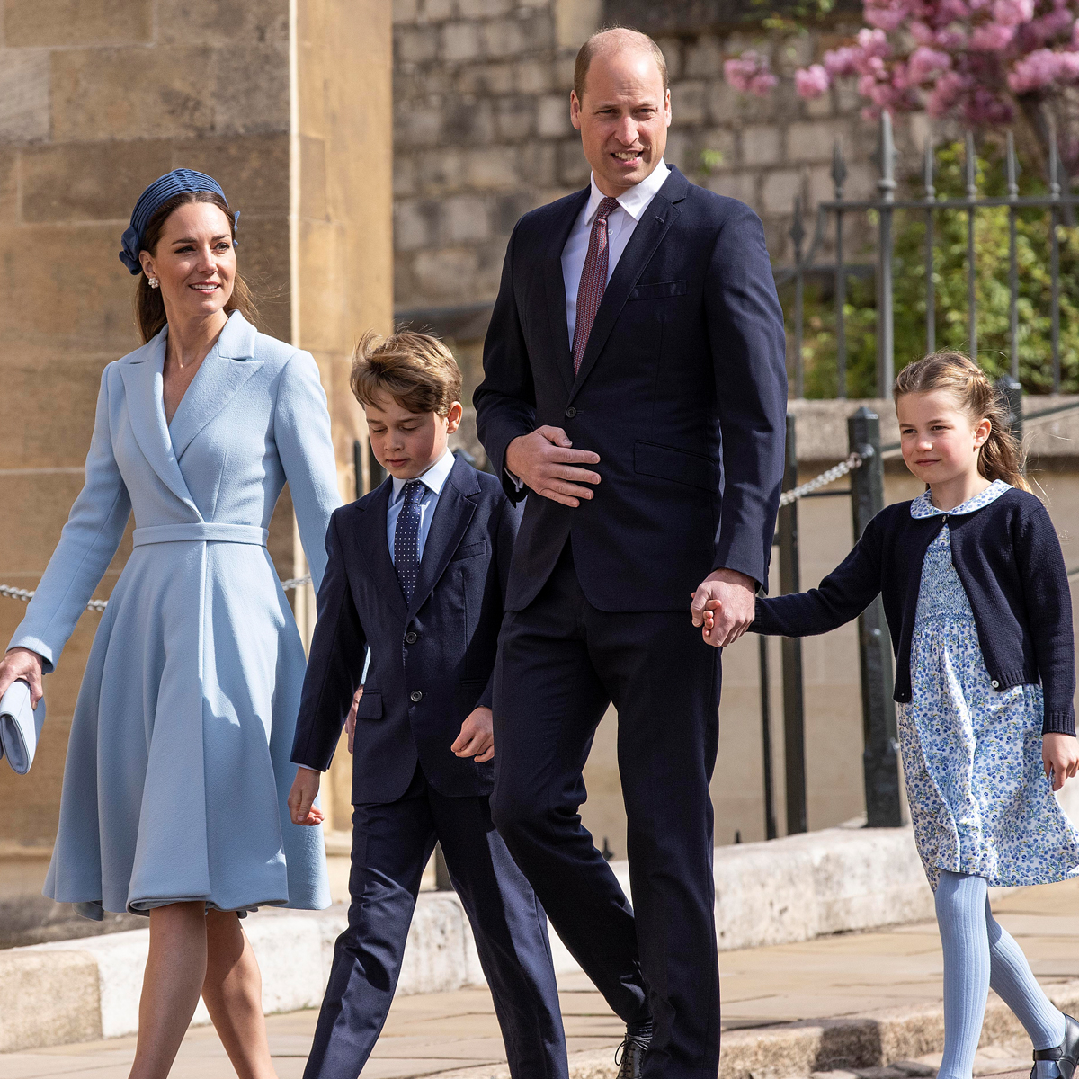 Kate Middleton And Princess Charlotte Were Twinning At Easter Sunday