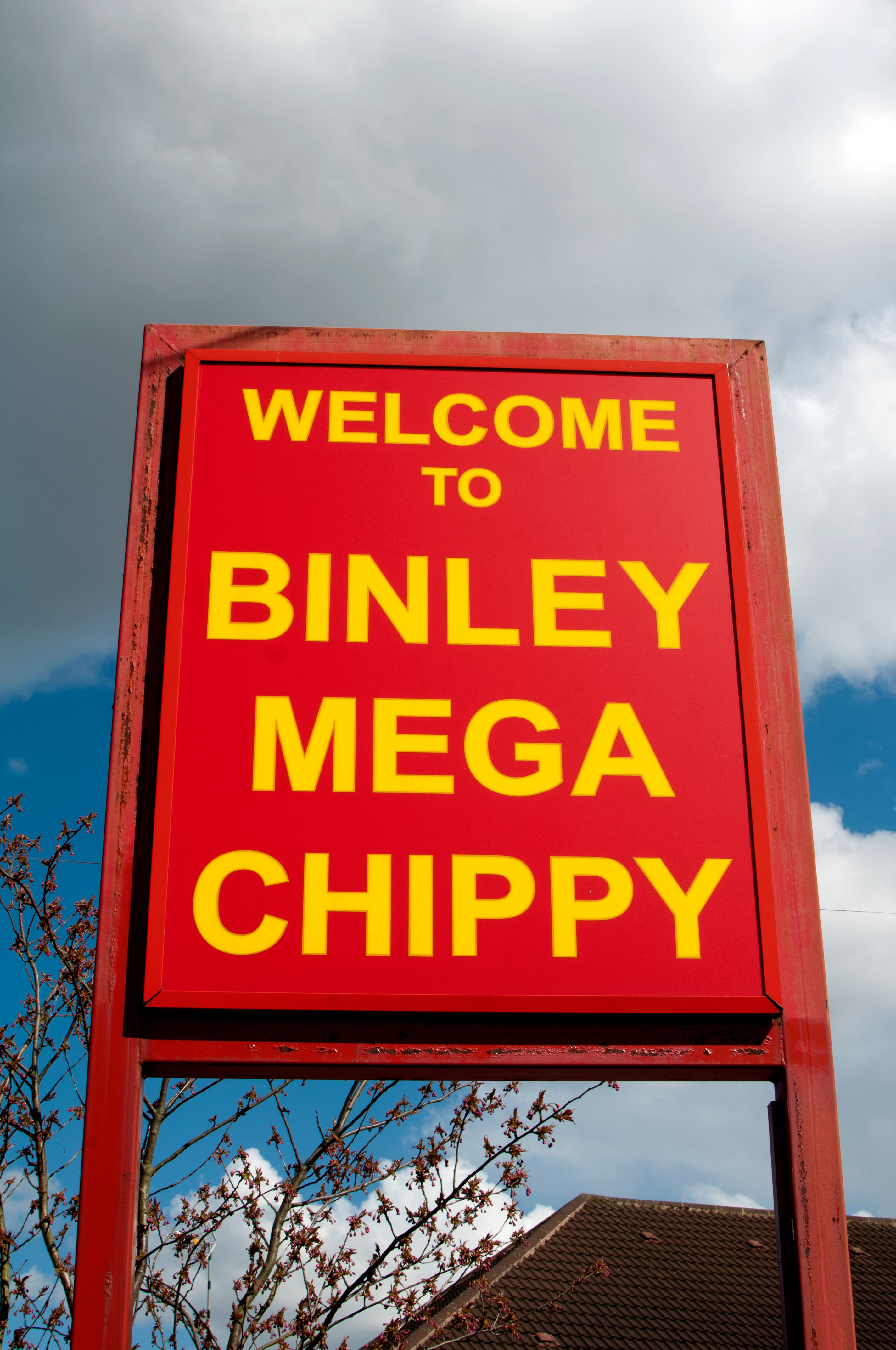 Lads Camp Outside Binley Mega Chippy | Nestia