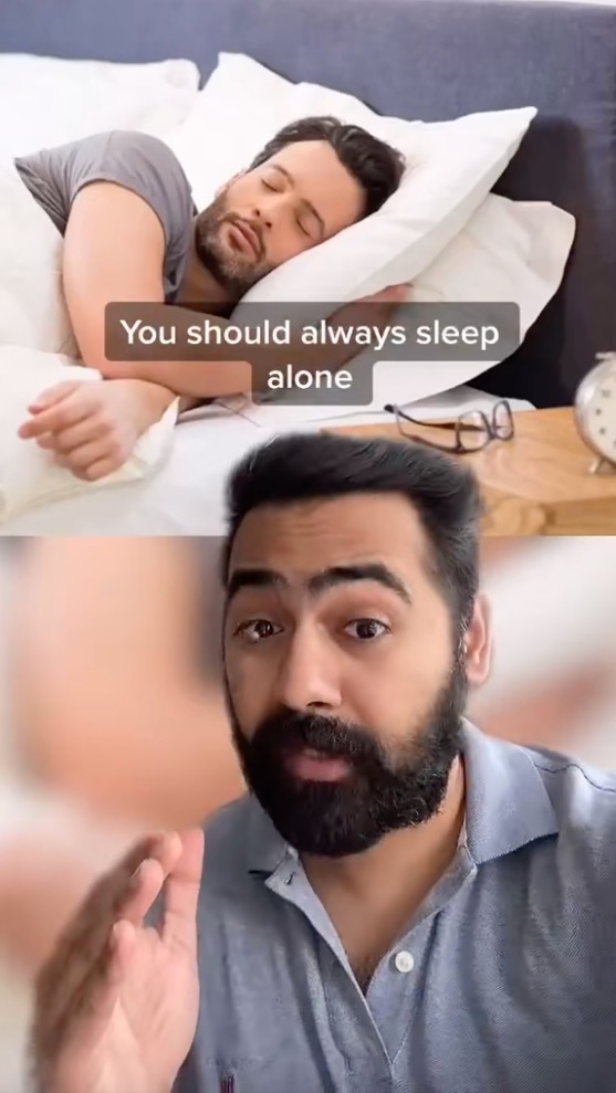Doctor Stuns Couples By Recommending They Should Always Sleep Alone In
