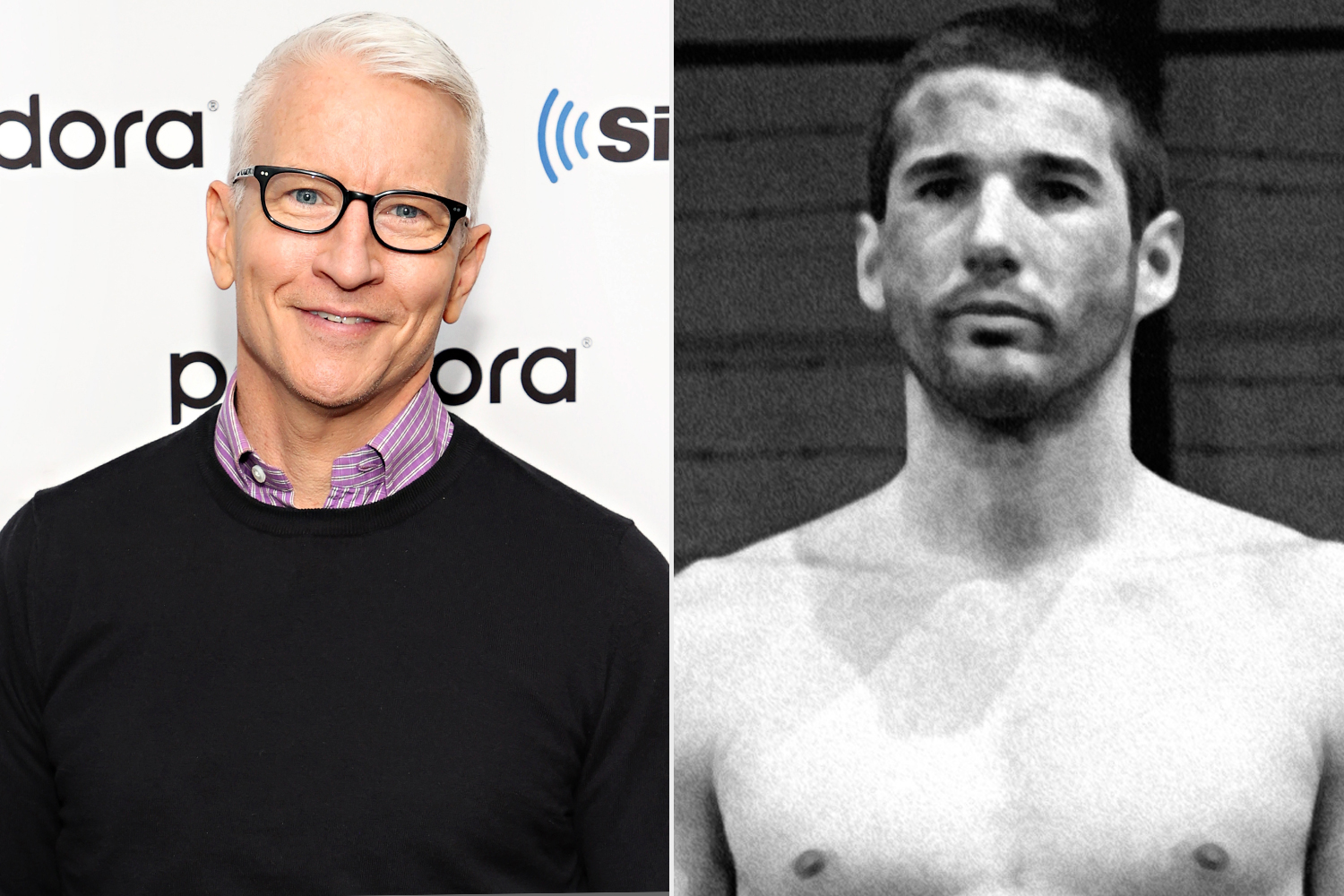 Anderson Cooper says seeing a young Richard Gere shirtless helped him