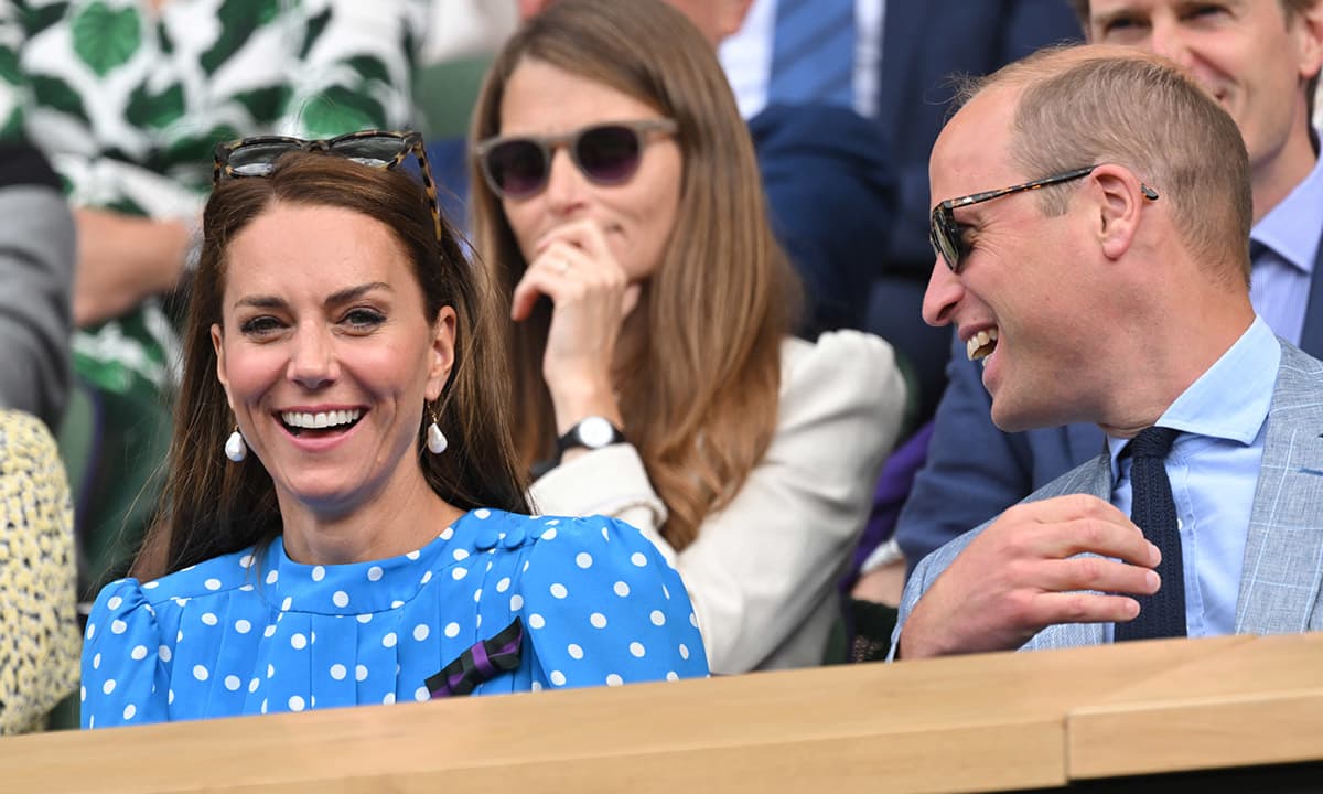 Duchess Kate's sweet kiss at Wimbledon you may have missed | Nestia