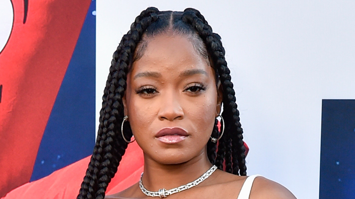 Keke Palmer's Chunky Box Braids Flow All the Way Past Her Lower Back