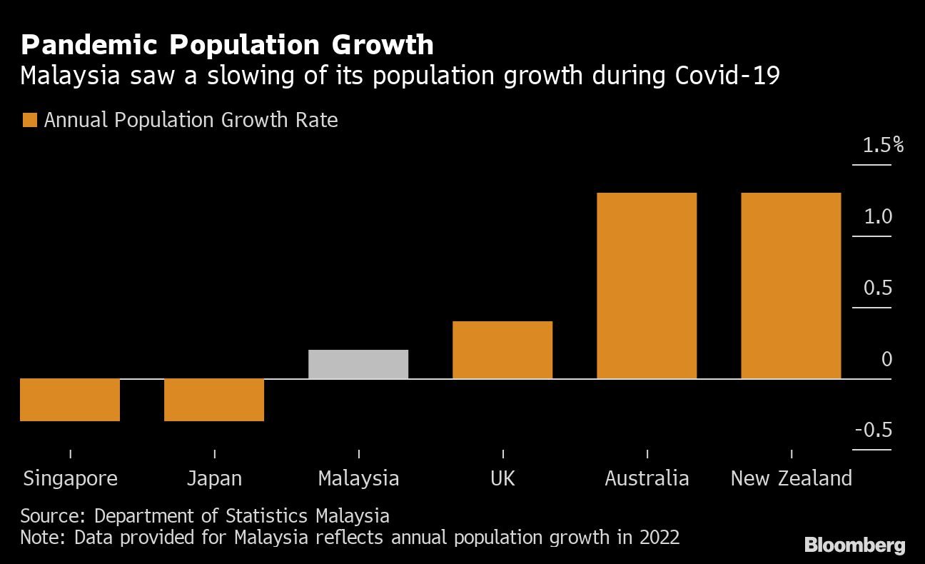 Malaysia's 2022 population growth to slow amid curbs on foreigners ...