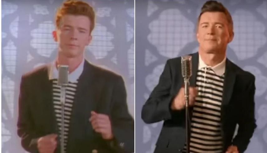 Watch Rick Astley Recreates Iconic Never Gonna Give You Up Music Video 35 Years After Release 4004