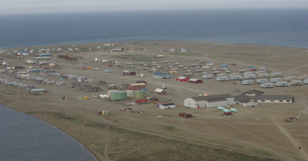 Two Russians who braved miles of open sea arrive on an Alaskan island ...