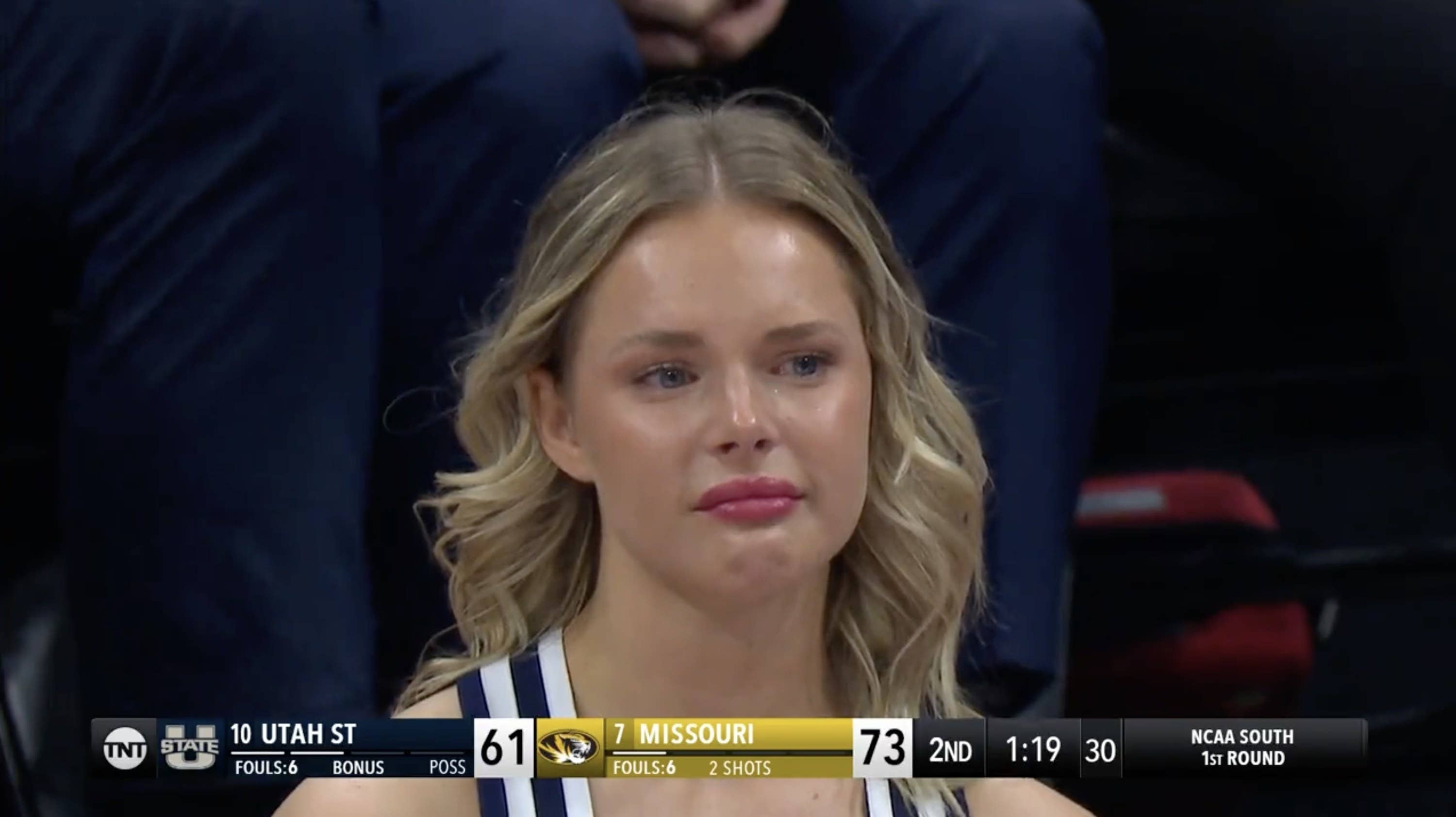 A Utah State Cheerleader Who Went Viral For Crying Courtside At A Basketball Game Described The 