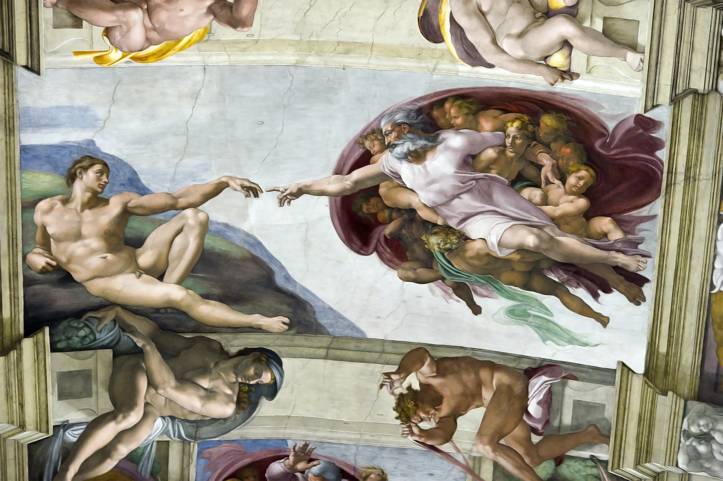 sistine chapel ceiling brain