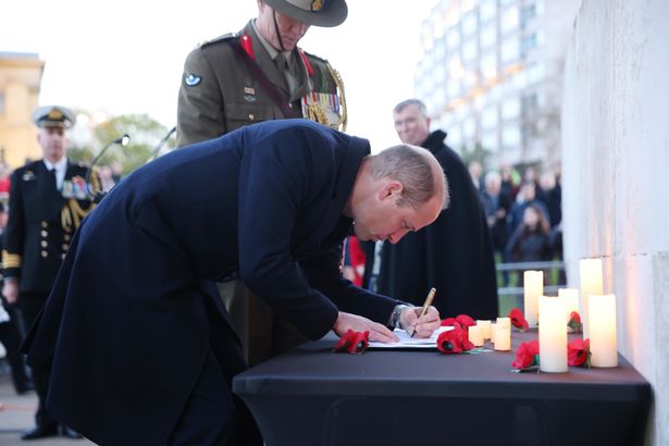 Prince William Lays Wreath As He Leads London Commemorations In 5am ...