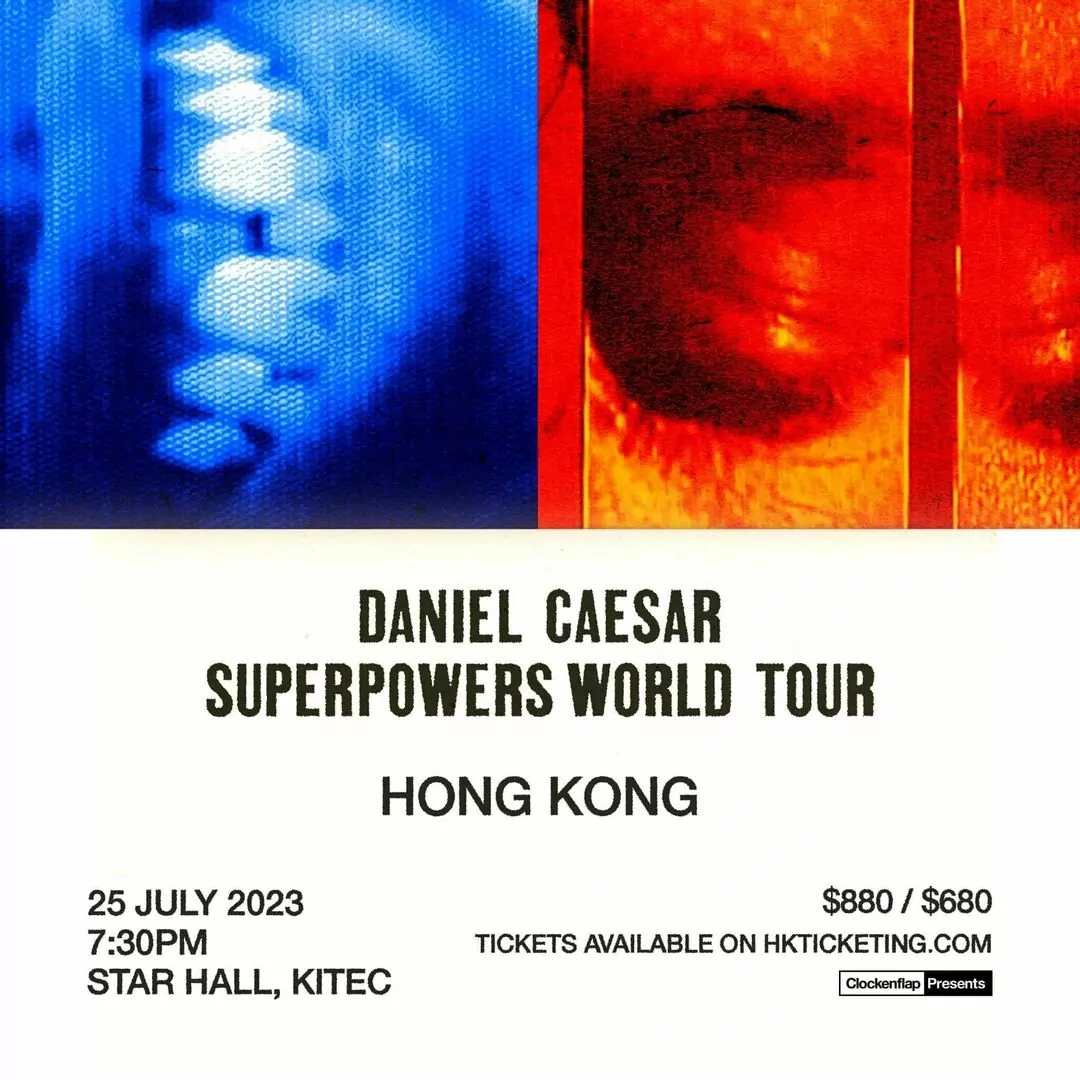 Daniel Caesar announces SUPERPOWERS Asia tour this July Singapore