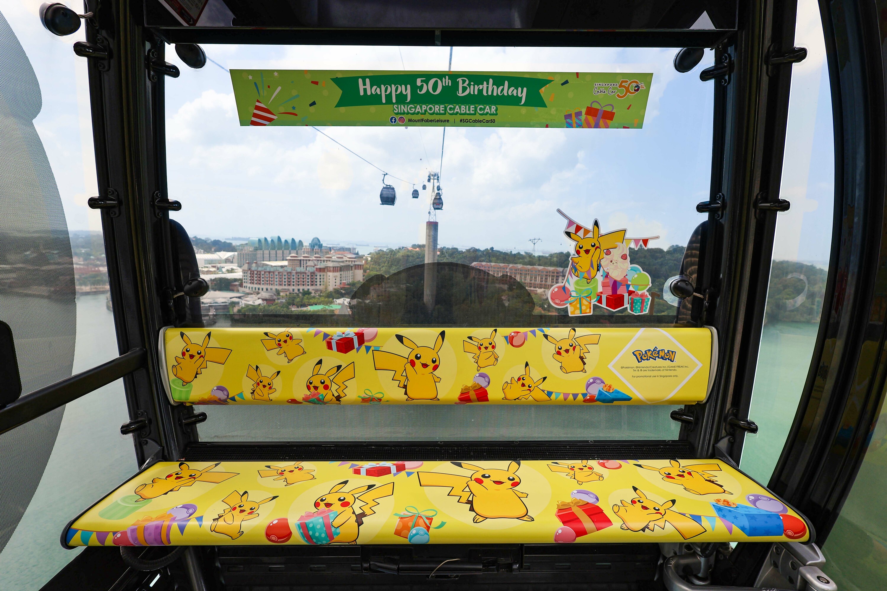 Singapore Cable Car Celebrates 50th Anniversary With Pokémon-themed ...