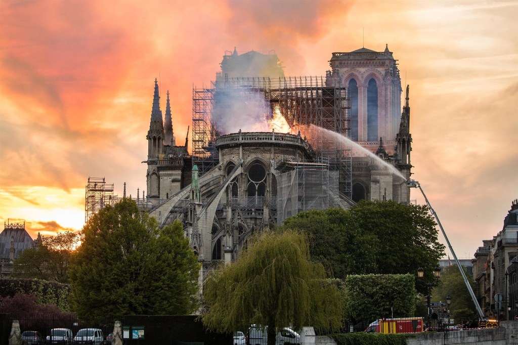 Notre Dame’s new spire revealed in new milestone following cathedral’s ...