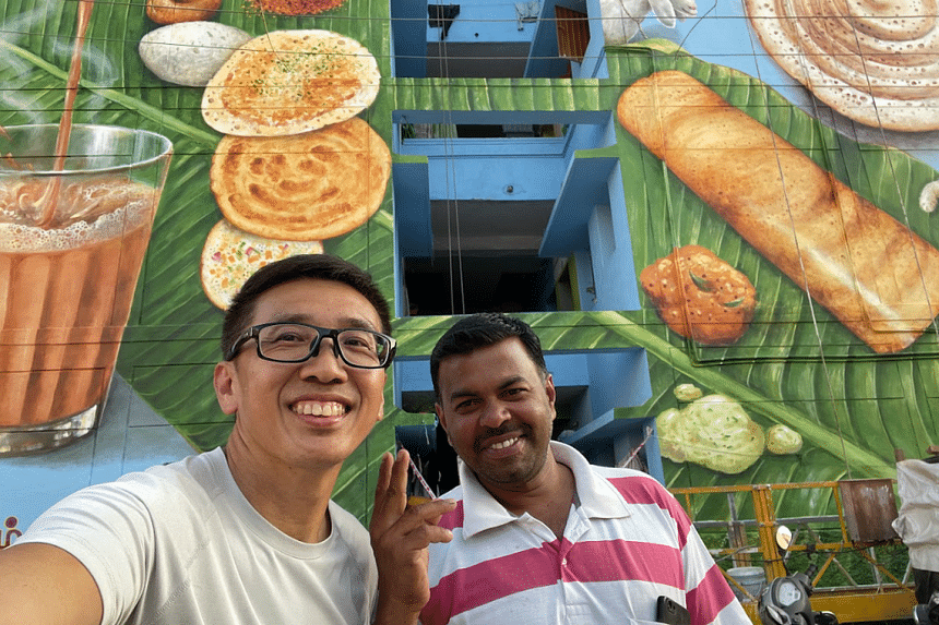 S’porean Artist Yip Yew Chong’s Giant Mural In Tamil Nadu City Captures ...