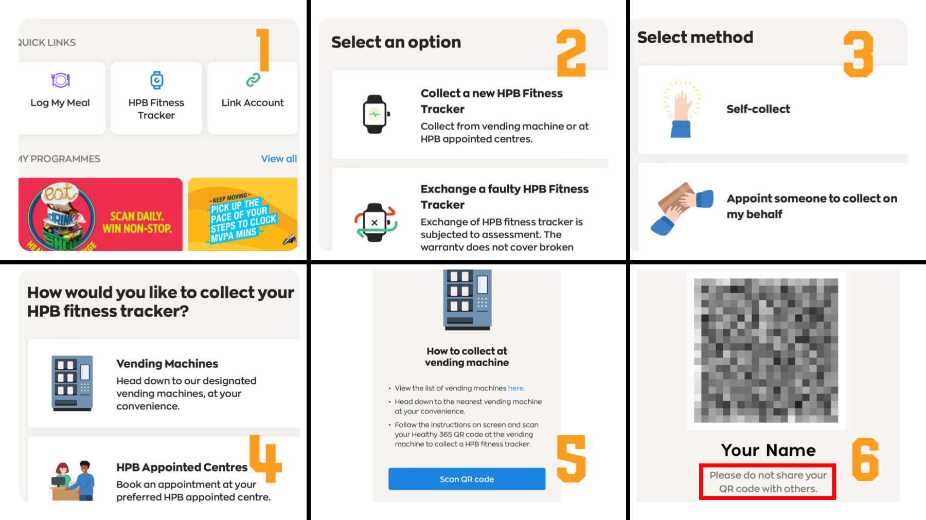 Step up to the challenge You can now collect HPB's free fitness
